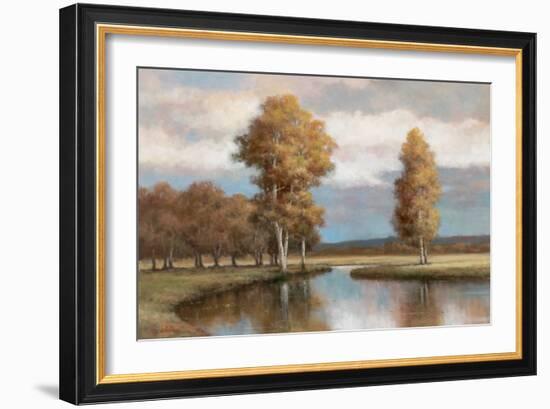 Winding River I-T.C. Chiu-Framed Art Print