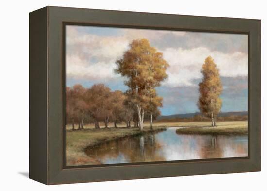 Winding River I-T.C. Chiu-Framed Stretched Canvas