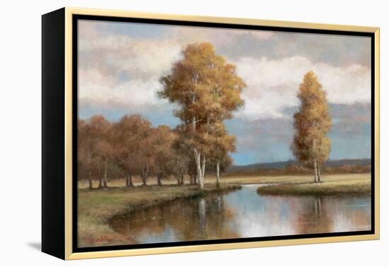 Winding River I-T.C. Chiu-Framed Stretched Canvas