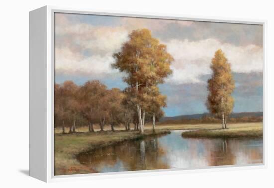 Winding River I-T.C. Chiu-Framed Stretched Canvas