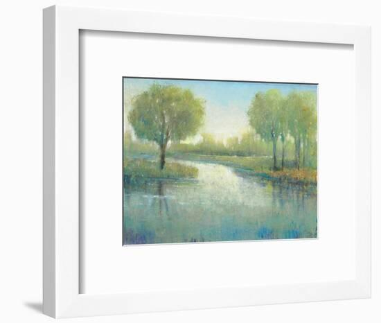 Winding River II-Tim O'toole-Framed Art Print