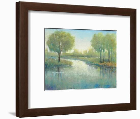 Winding River II-Tim O'toole-Framed Art Print