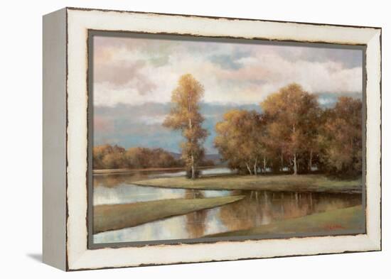 Winding River II-T.C. Chiu-Framed Stretched Canvas