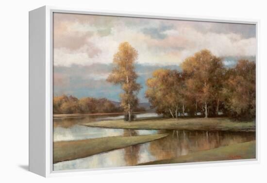 Winding River II-T.C. Chiu-Framed Stretched Canvas