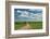 Winding road in Kansas Flint Hills-Michael Scheufler-Framed Photographic Print