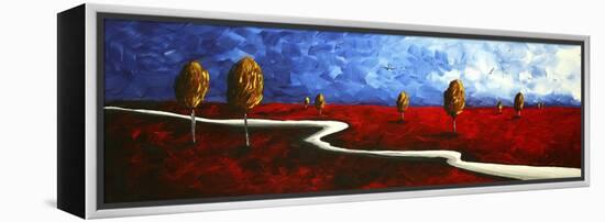 Winding Road-Megan Aroon Duncanson-Framed Stretched Canvas