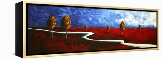 Winding Road-Megan Aroon Duncanson-Framed Stretched Canvas