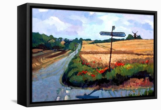 Windmill, 2007-Clive Metcalfe-Framed Premier Image Canvas