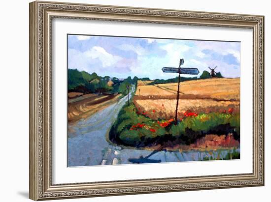 Windmill, 2007-Clive Metcalfe-Framed Giclee Print