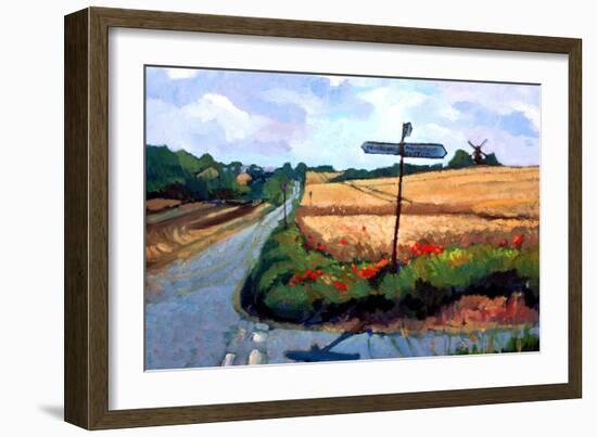 Windmill, 2007-Clive Metcalfe-Framed Giclee Print