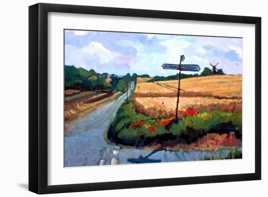 Windmill, 2007-Clive Metcalfe-Framed Giclee Print