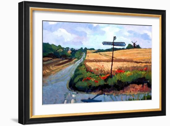 Windmill, 2007-Clive Metcalfe-Framed Giclee Print