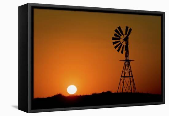 Windmill 2-Wayne Bradbury-Framed Premier Image Canvas