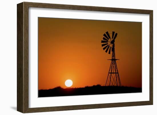 Windmill 2-Wayne Bradbury-Framed Photographic Print