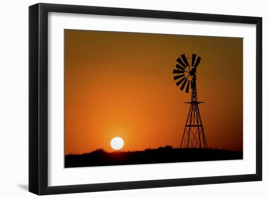 Windmill 2-Wayne Bradbury-Framed Photographic Print