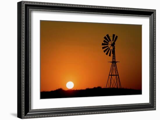 Windmill 2-Wayne Bradbury-Framed Photographic Print