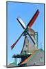 Windmill Amsterdam-Graphicstockphoto-Mounted Photographic Print