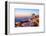 Windmill and Traditional Houses, Oia, Santorini (Thira), Cyclades Islands, Greek Islands-Karen Deakin-Framed Photographic Print