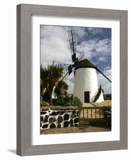 Windmill, Antigua, Fuerteventura, Canary Islands-Peter Thompson-Framed Photographic Print