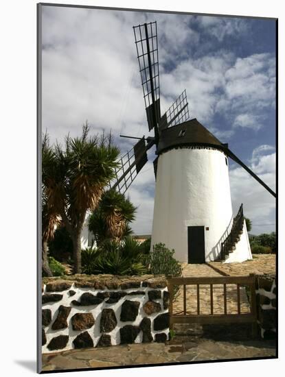 Windmill, Antigua, Fuerteventura, Canary Islands-Peter Thompson-Mounted Photographic Print