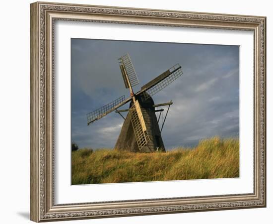 Windmill at Open Air Museum, Skagen, North Jutland, Denmark, Scandinavia, Europe-Ken Gillham-Framed Photographic Print