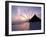 Windmill at Sunrise, Mykonos, Greece-Keren Su-Framed Photographic Print