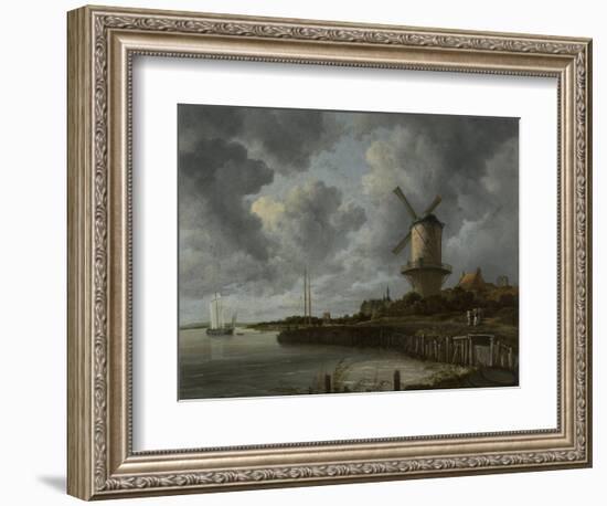 Windmill at Wijk Bij Duurstede-Jacob Isaacksz Van Ruisdael-Framed Premium Giclee Print