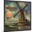 Windmill Brand - Hamilton City, California - Citrus Crate Label-Lantern Press-Mounted Art Print