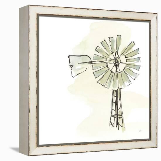 Windmill I-Chris Paschke-Framed Stretched Canvas