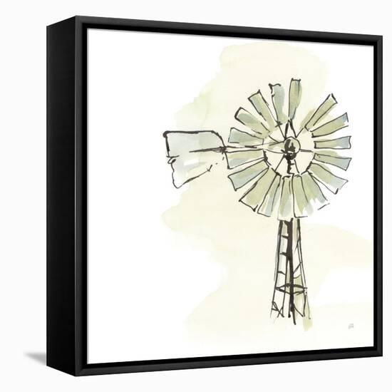 Windmill I-Chris Paschke-Framed Stretched Canvas