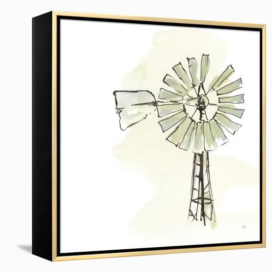 Windmill I-Chris Paschke-Framed Stretched Canvas