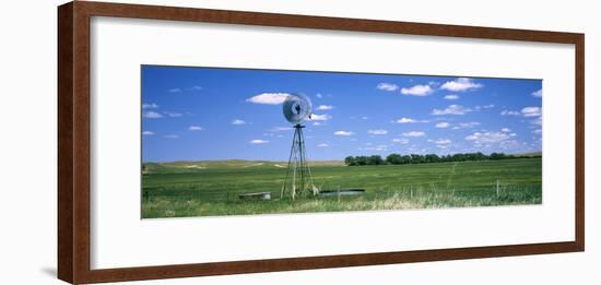 Windmill in a Field, Nebraska, USA-null-Framed Photographic Print