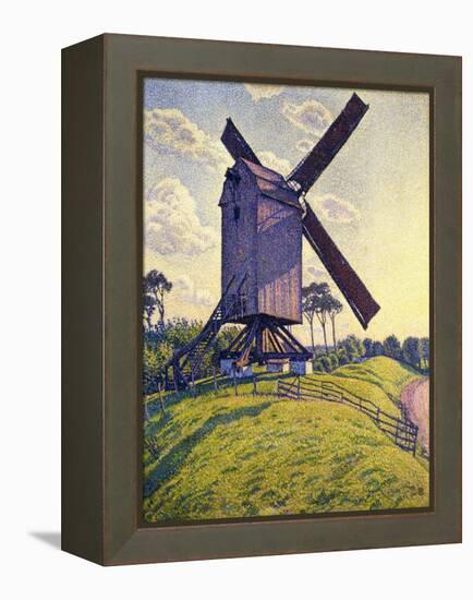 Windmill in Flanders-Theo Rysselberghe-Framed Premier Image Canvas