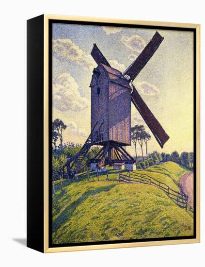 Windmill in Flanders-Theo Rysselberghe-Framed Premier Image Canvas