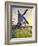 Windmill in Flanders-Theo Rysselberghe-Framed Giclee Print