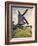 Windmill in Flanders-Theo Rysselberghe-Framed Giclee Print