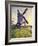 Windmill in Flanders-Theo Rysselberghe-Framed Giclee Print