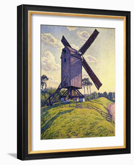 Windmill in Flanders-Theo Rysselberghe-Framed Giclee Print