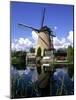 Windmill in Kinderdijk, Holland-Michael DeFreitas-Mounted Photographic Print