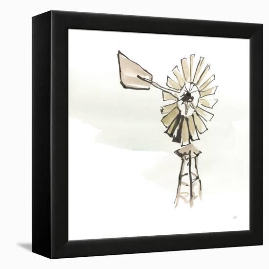 Windmill IV-Chris Paschke-Framed Stretched Canvas