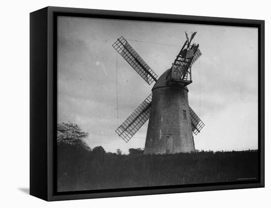 Windmill Near Bridgehampton, Long Island, New York-Wallace G^ Levison-Framed Premier Image Canvas