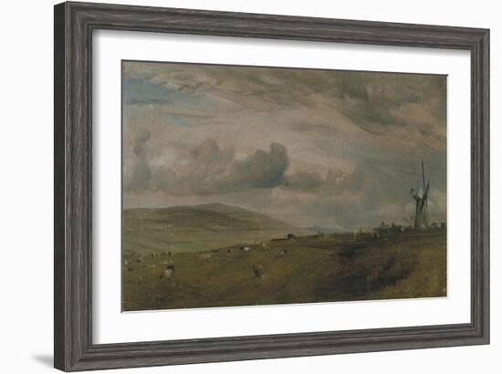 Windmill Near Brighton, East Sussex-John Constable-Framed Giclee Print