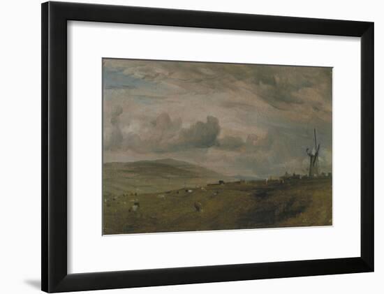 Windmill Near Brighton, East Sussex-John Constable-Framed Giclee Print