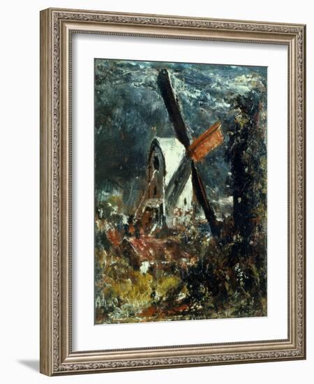 Windmill Near Brighton, East Sussex-John Constable-Framed Giclee Print