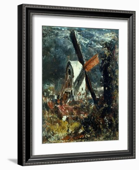 Windmill Near Brighton, East Sussex-John Constable-Framed Giclee Print