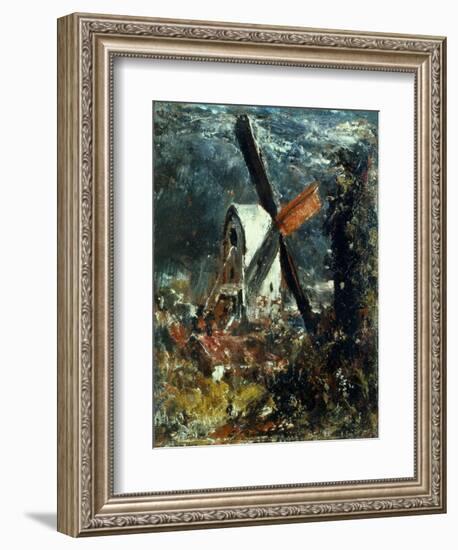 Windmill Near Brighton, East Sussex-John Constable-Framed Giclee Print