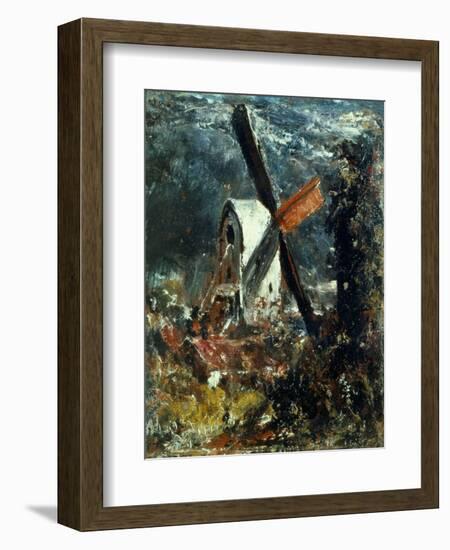 Windmill Near Brighton, East Sussex-John Constable-Framed Giclee Print