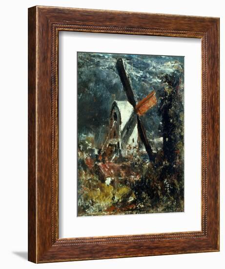 Windmill Near Brighton, East Sussex-John Constable-Framed Giclee Print
