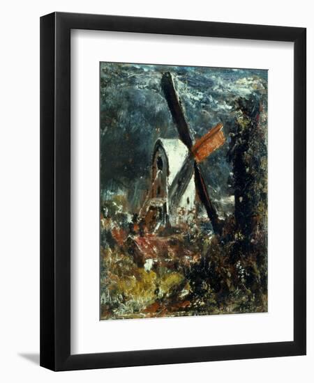 Windmill Near Brighton, East Sussex-John Constable-Framed Giclee Print