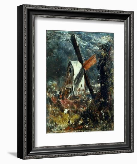 Windmill Near Brighton, East Sussex-John Constable-Framed Giclee Print